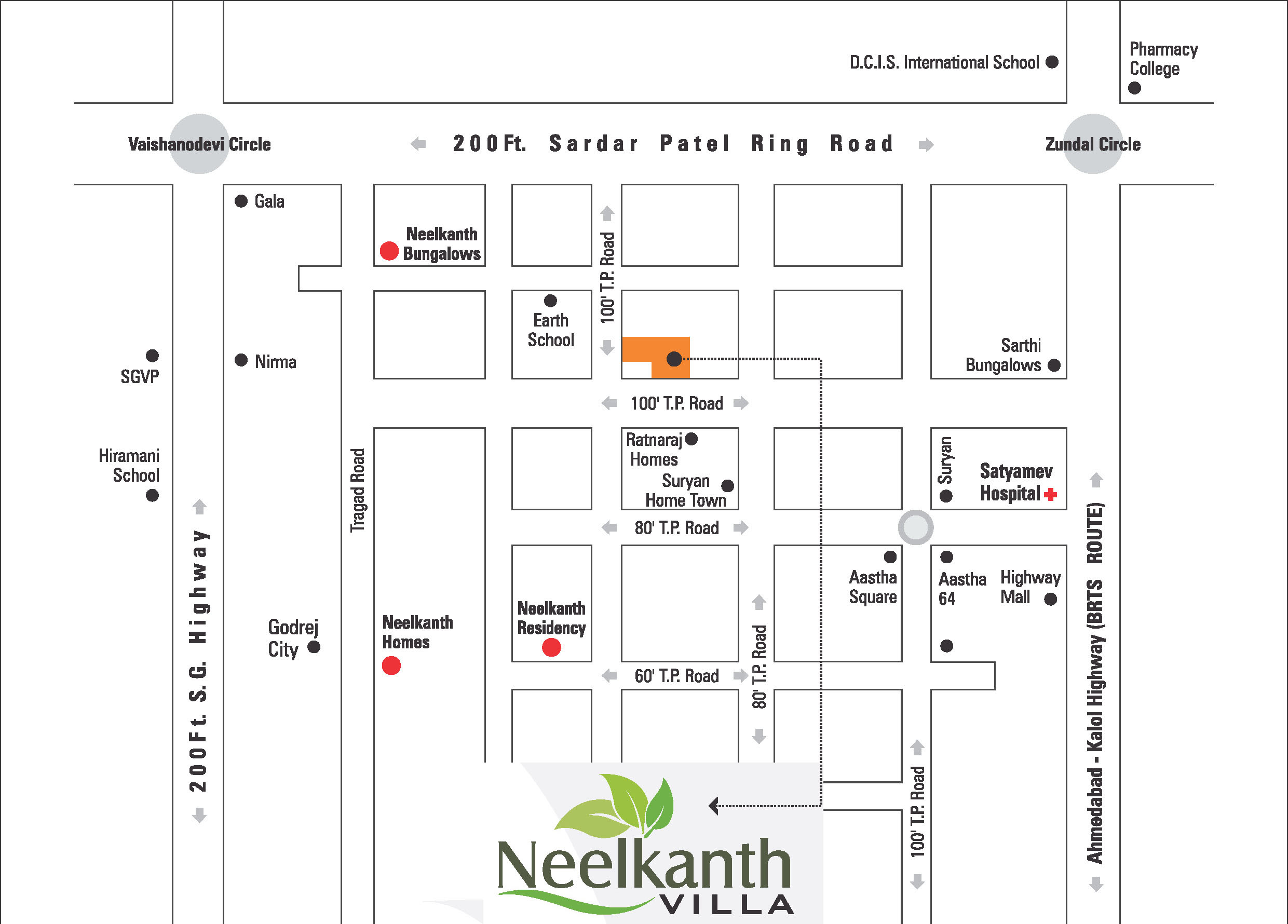 NeelkanthVilla_map